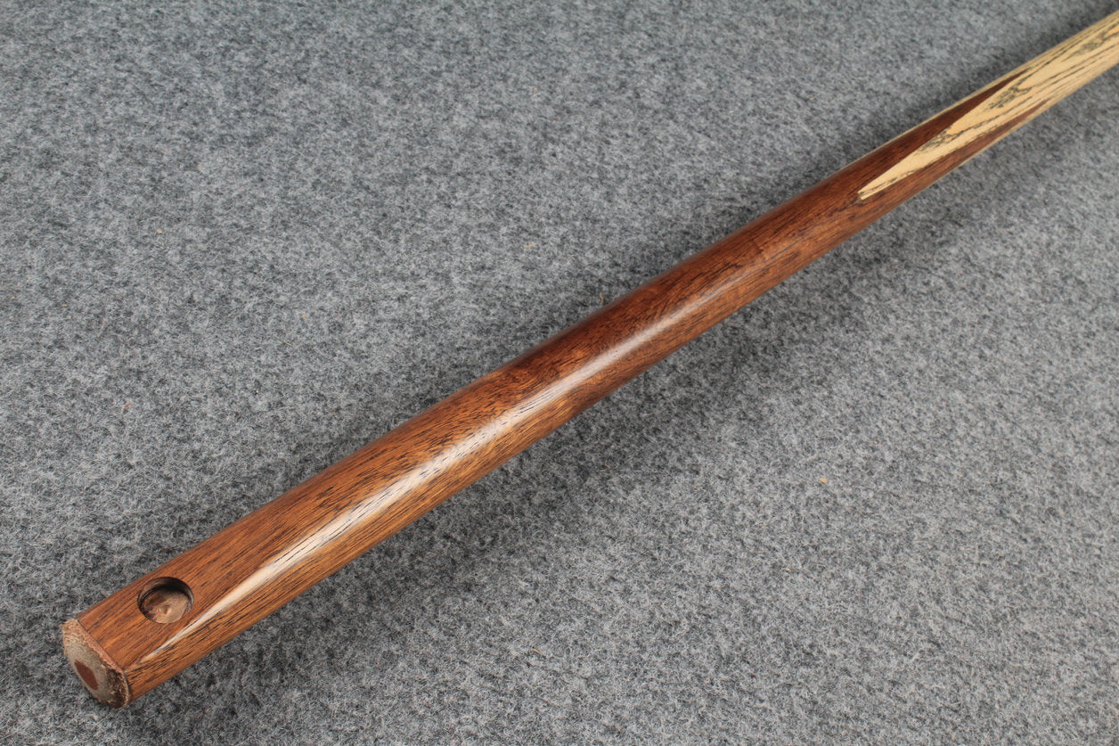 1 piece ash club cues walnut wood butt