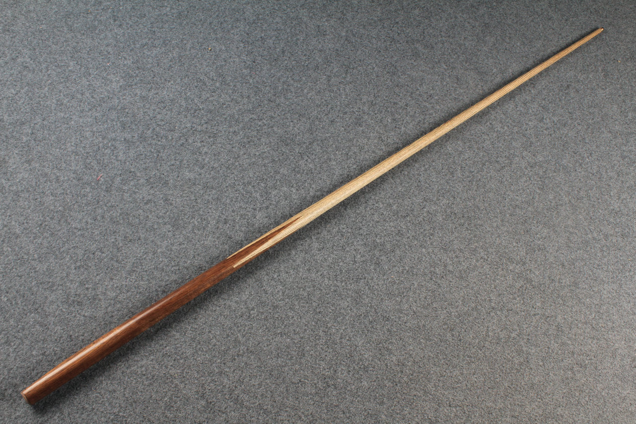1 piece ash club cues walnut wood butt
