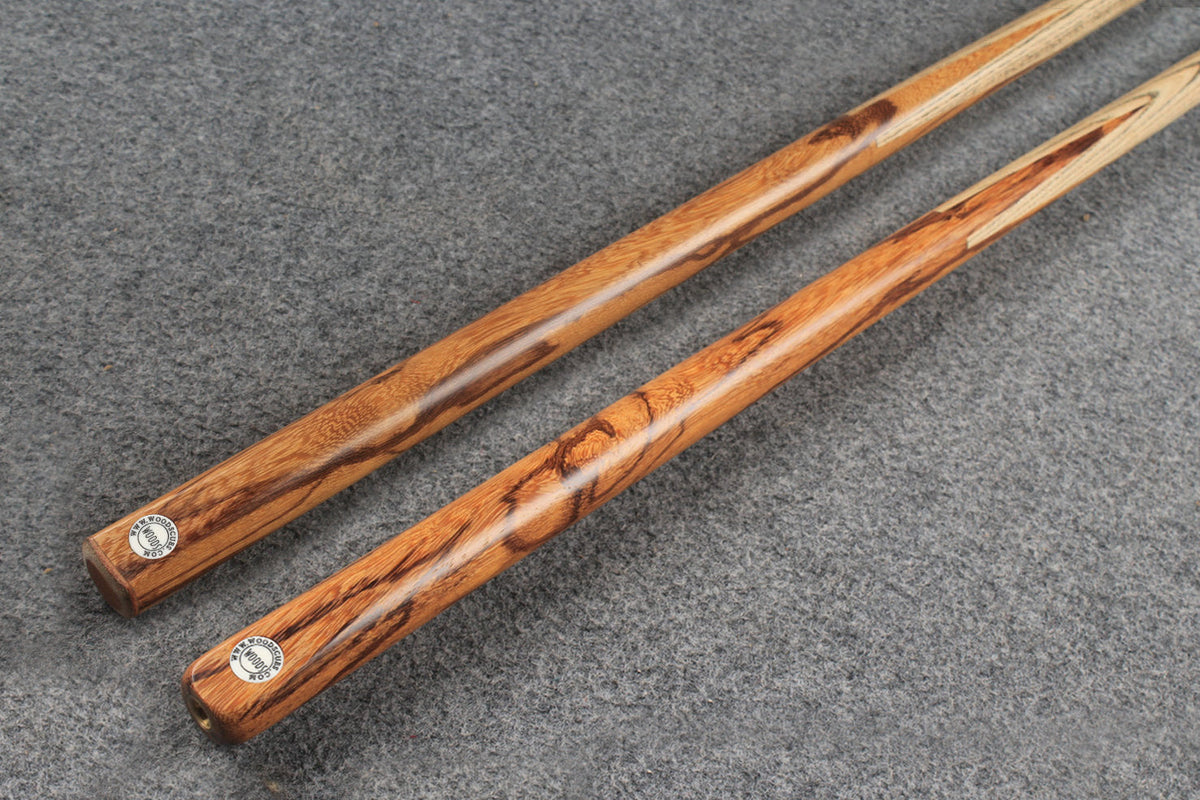 1 piece ash club cues Marblewood butt WOODS CUES
