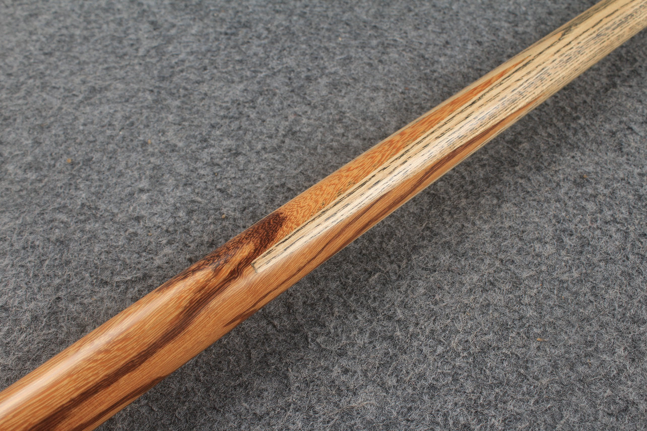 1 piece ash club cues Marblewood butt