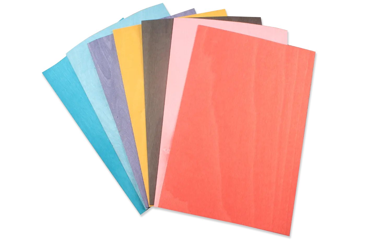 colored maple veneer sheet for cue making - 17x28 CM * 1 mm