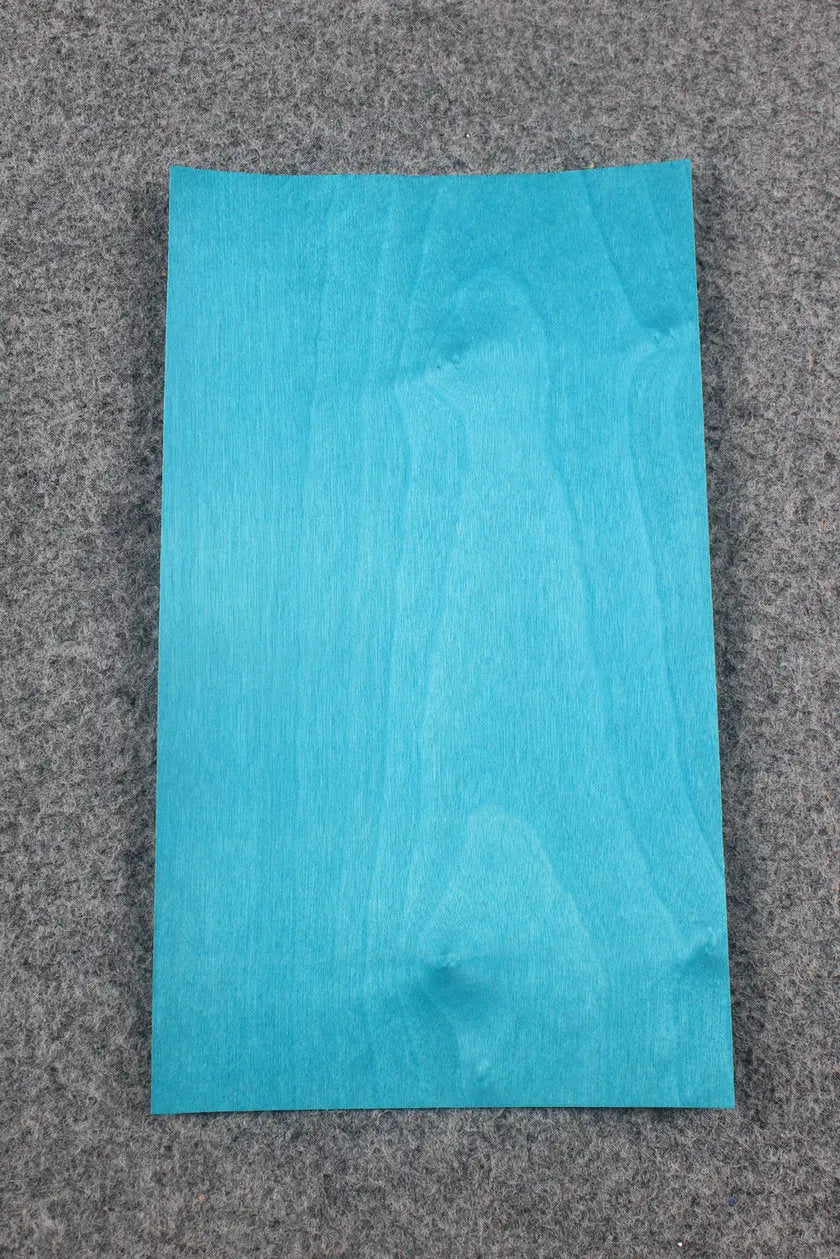 colored maple veneer sheet for cue making - 17x28 CM * 1 mm