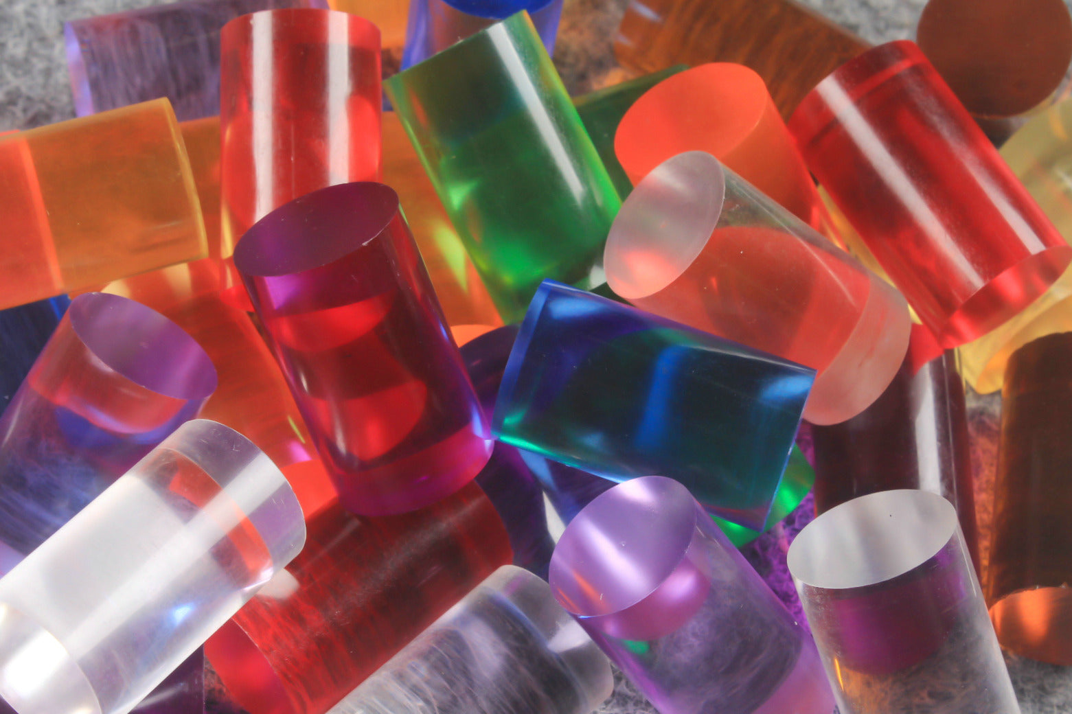 Transparent Colorful Ferrule for Pool Cue 14 X25mm WOODS CUES