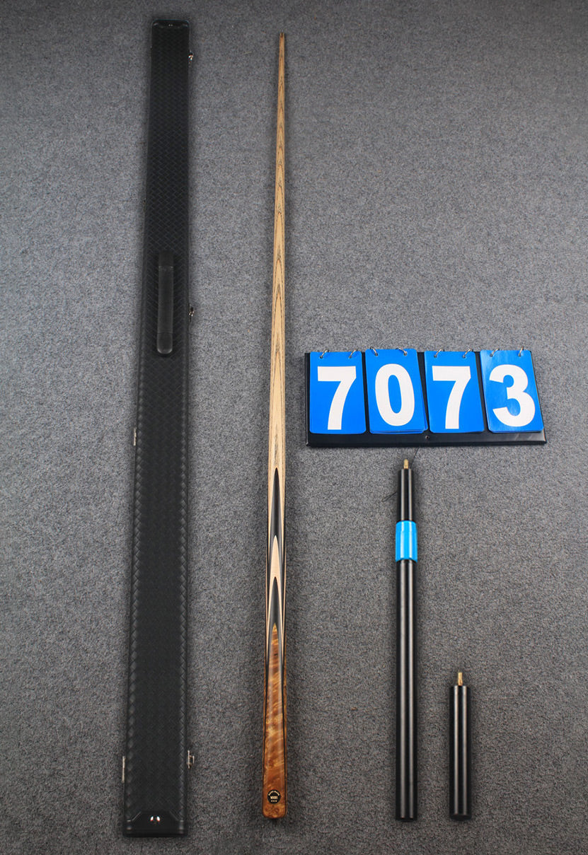 ★★★  1 piece ash snooker cue # 7073