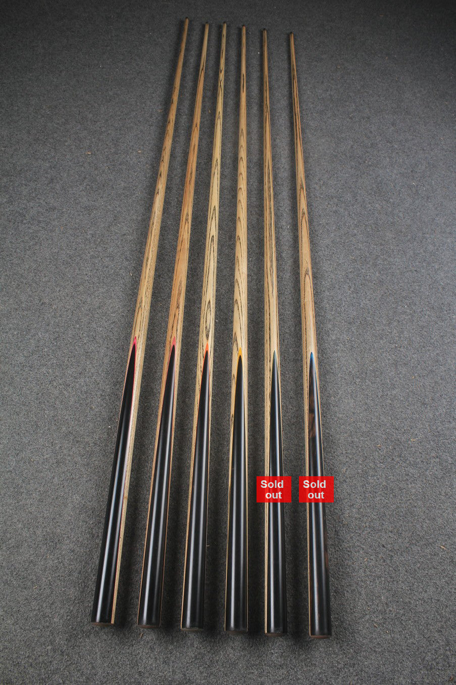 1 piece ash english 8 ball pool break cue