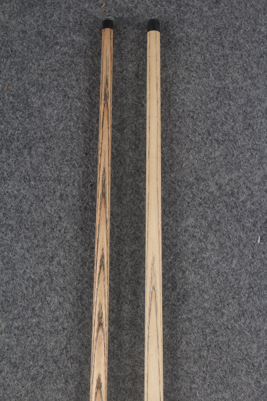 3/4 ASH chinese 8 ball pool cue + 1/2 break cue + case # 129