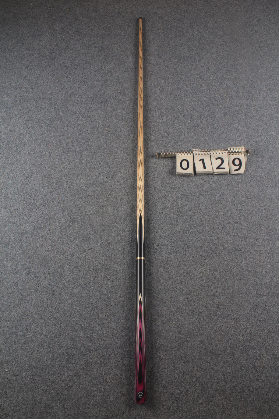 3/4 ASH chinese 8 ball pool cue + 1/2 break cue + case # 129