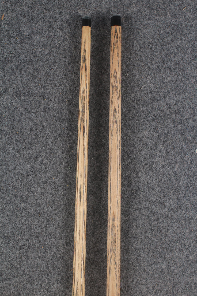 3/4 ASH chinese 8 ball pool cue + 1/2 break cue + case # 130