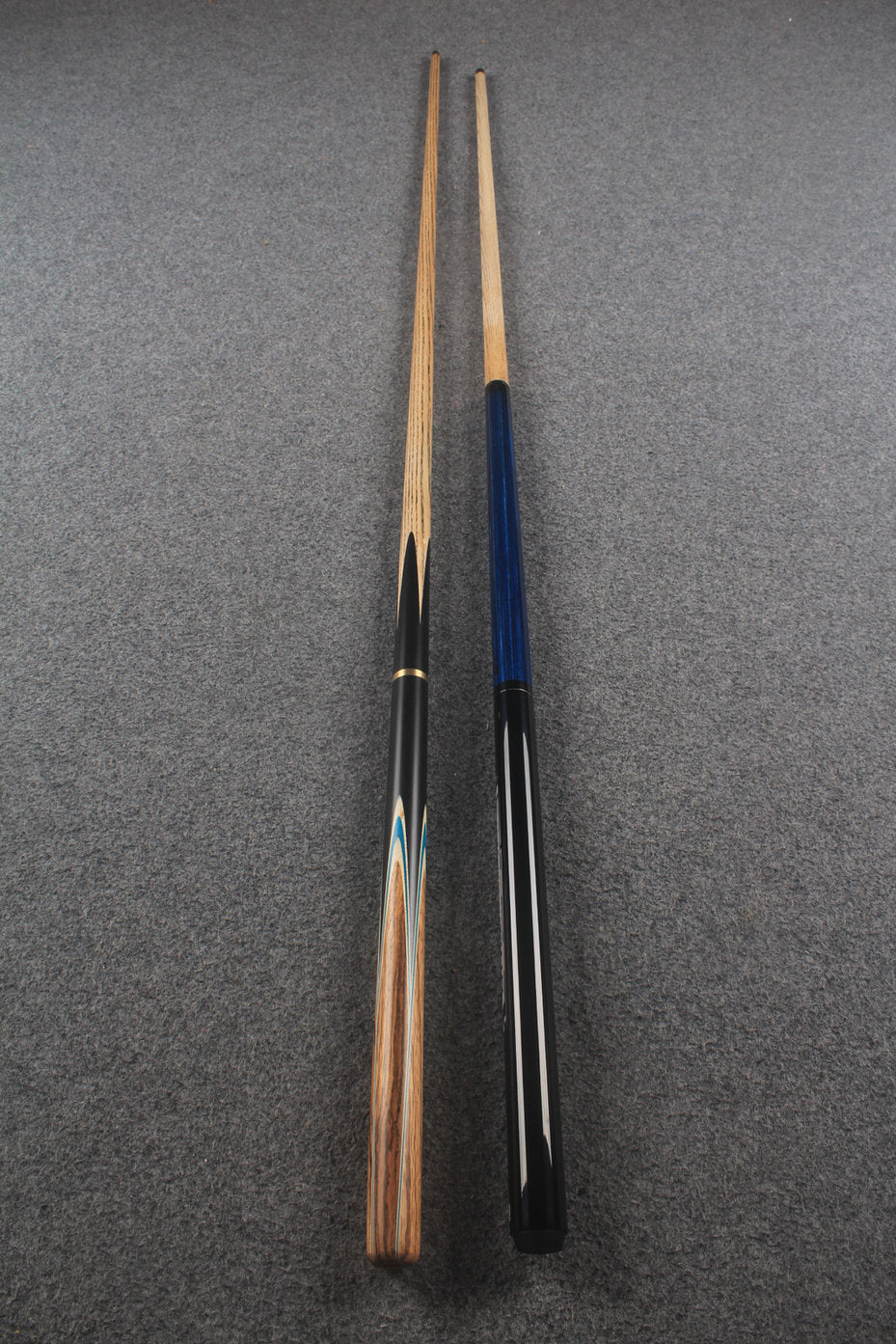 3/4 ASH chinese 8 ball pool cue + 1/2 break cue + case # 132