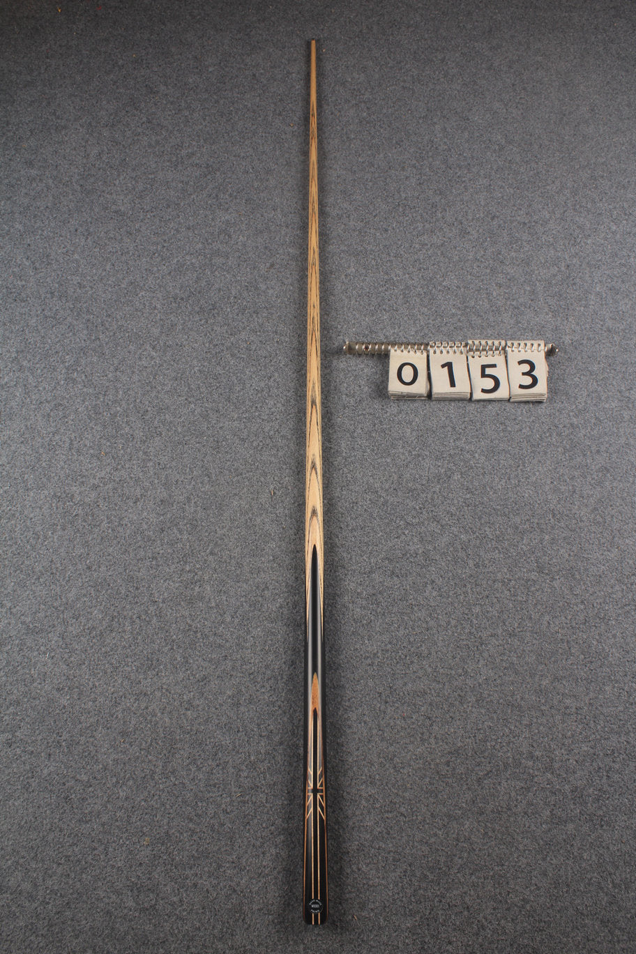 1 piece ash english pool cue # 153