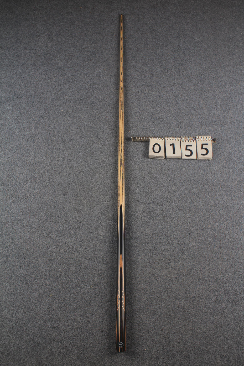 1 piece ash english pool cue # 155