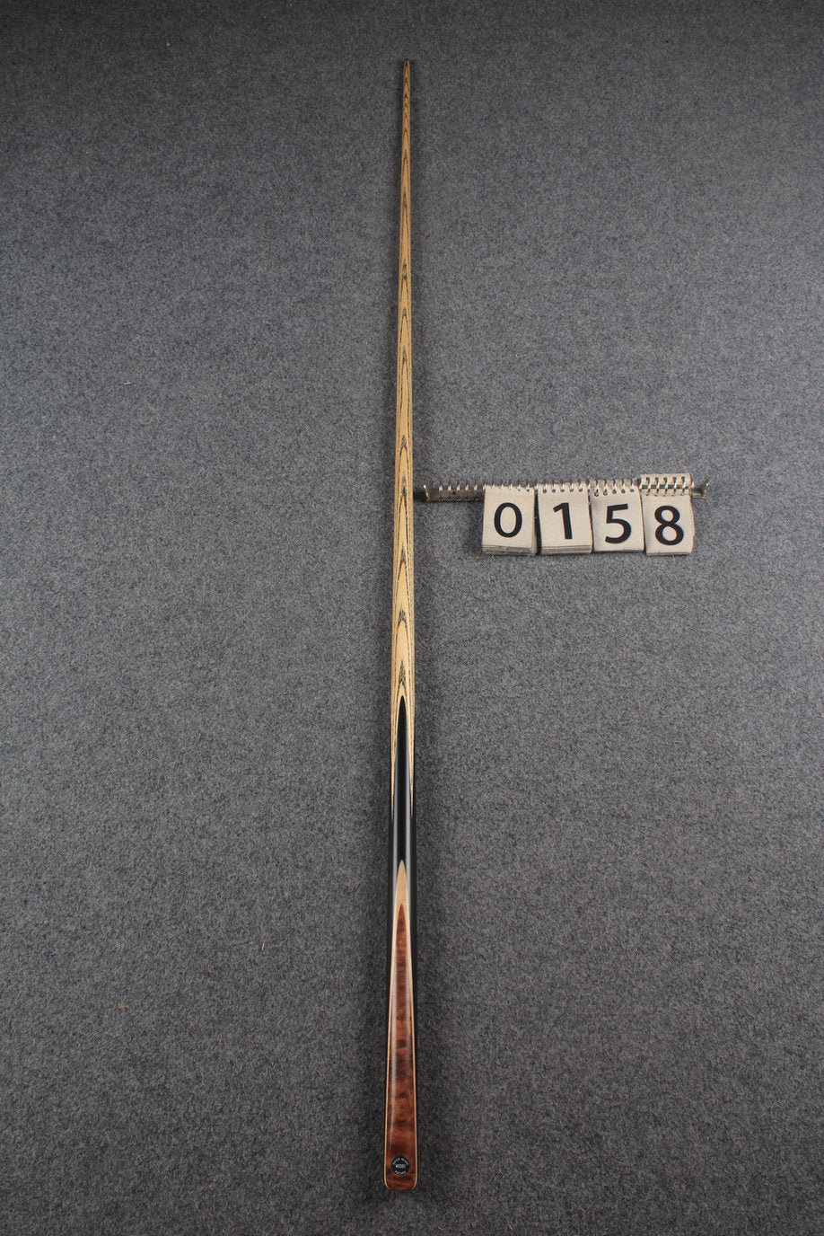 1 piece ash english pool cue # 158