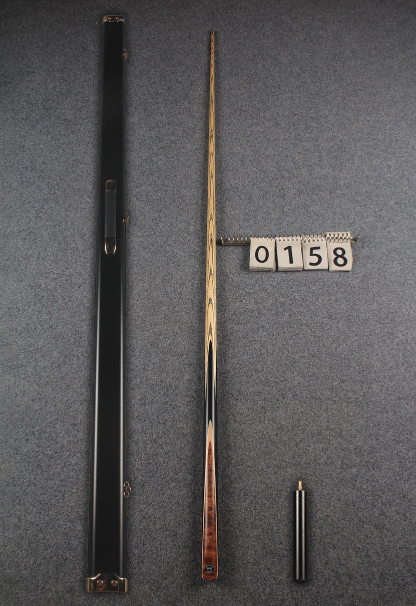 1 piece ash english pool cue # 158