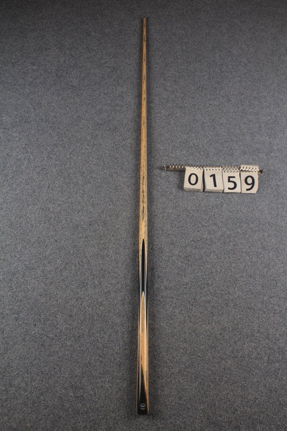 1 piece ash english pool cue # 159