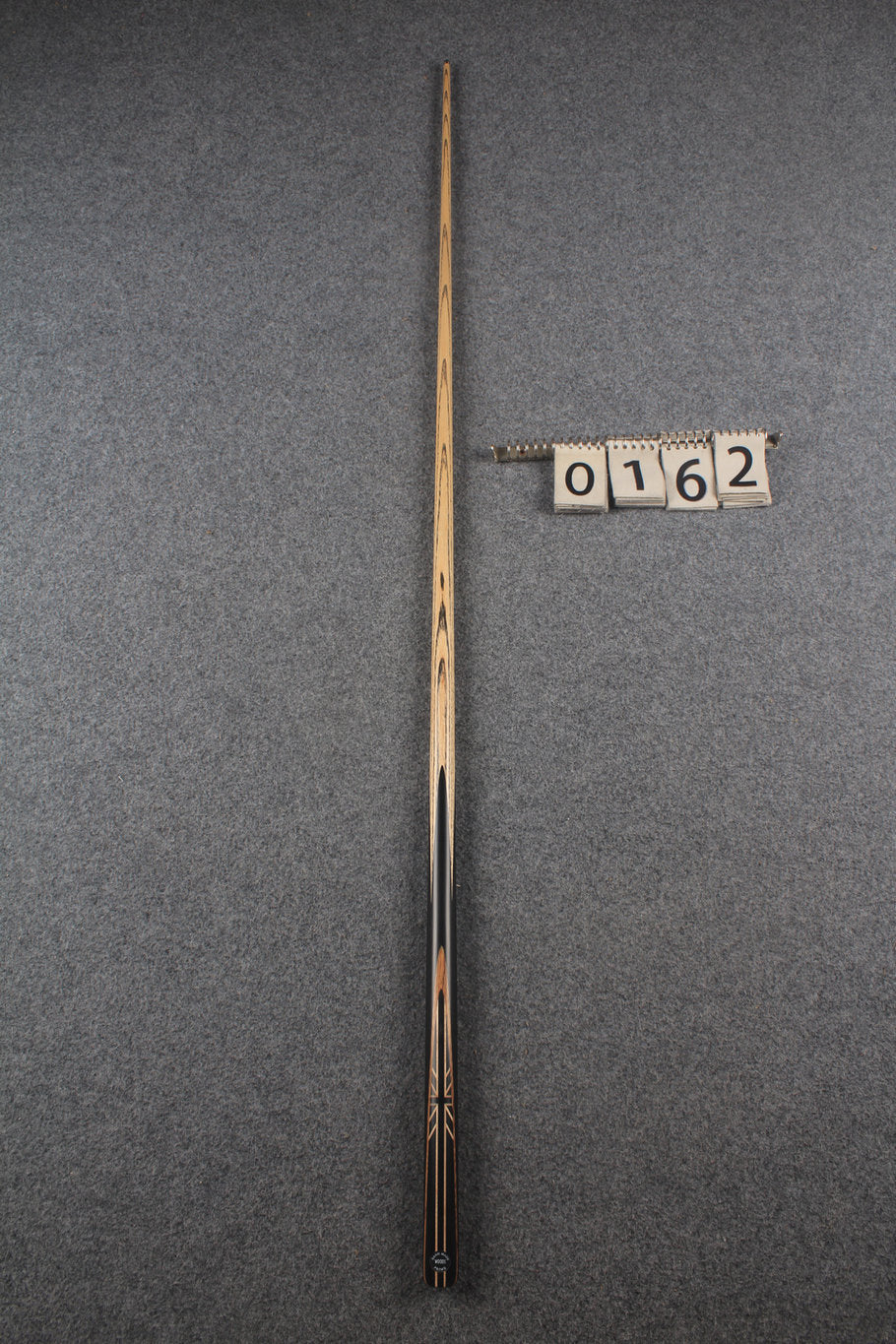 1 piece ash english pool cue # 162