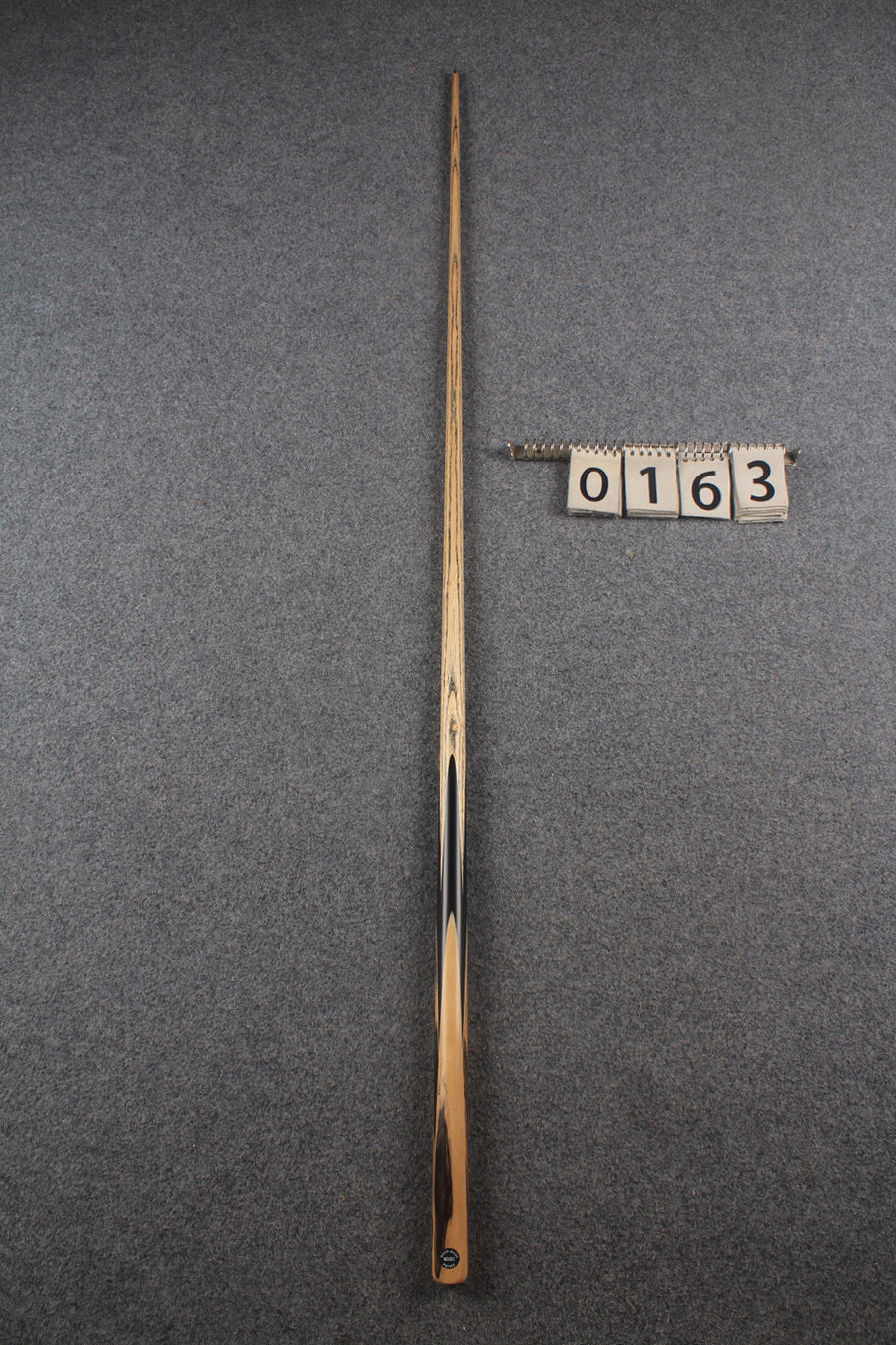 1 piece ash english pool cue # 163