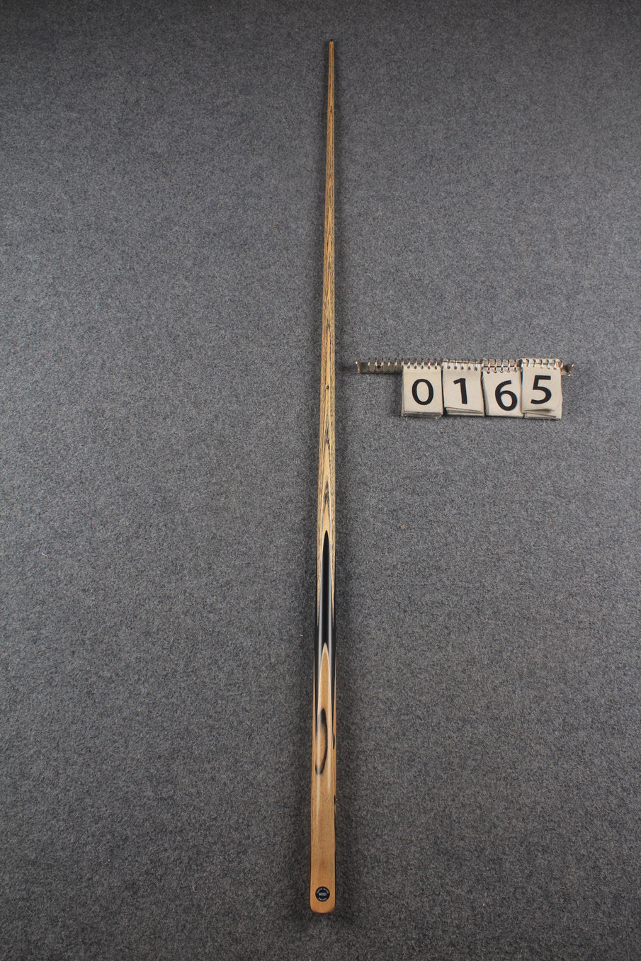 1 piece ash english pool cue # 165