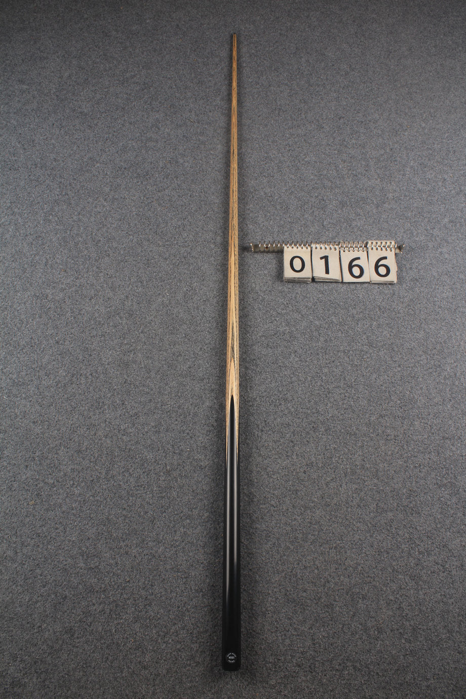 1 piece ash english pool cue # 166