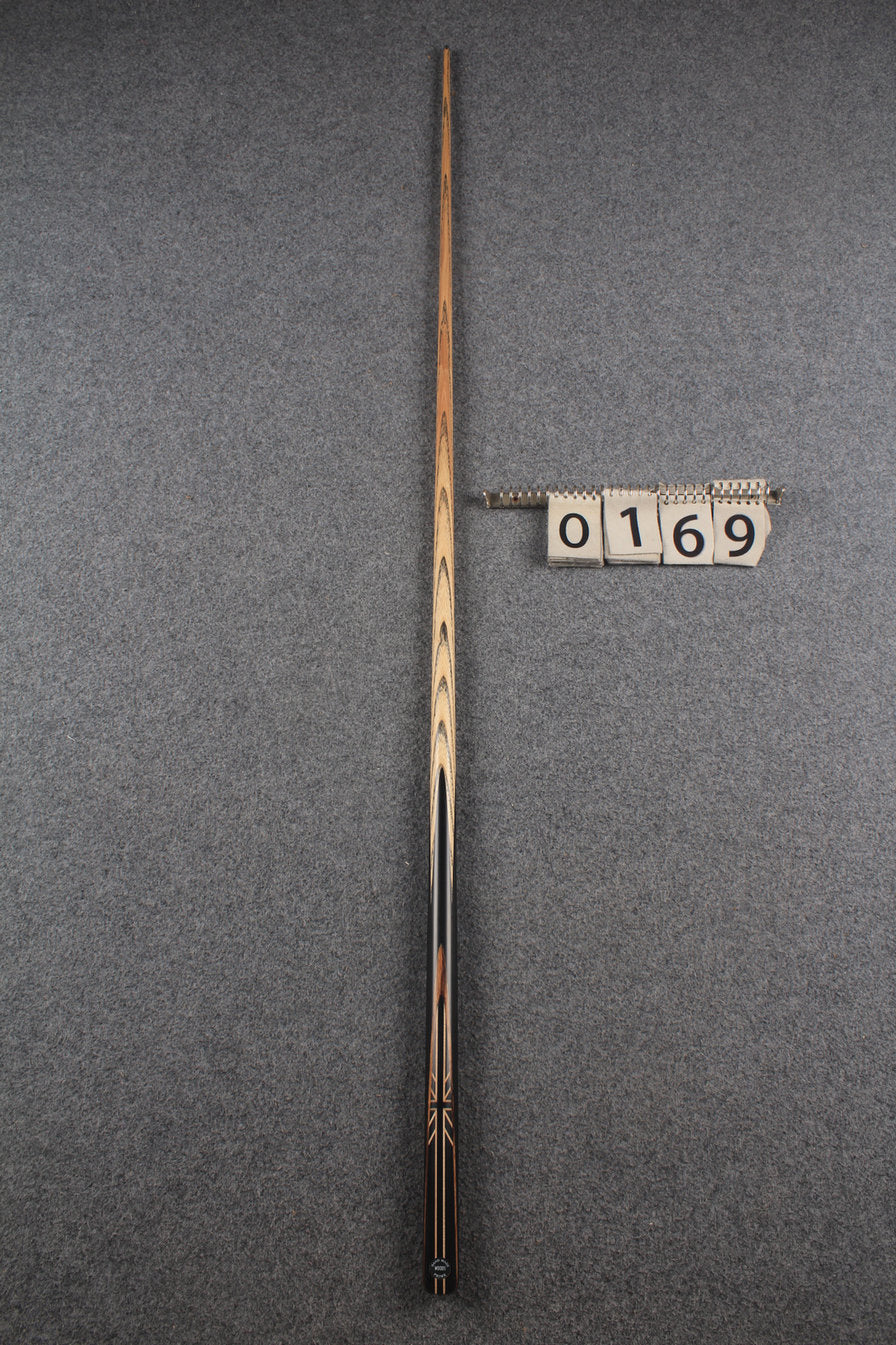 1 piece ash english pool cue # 169