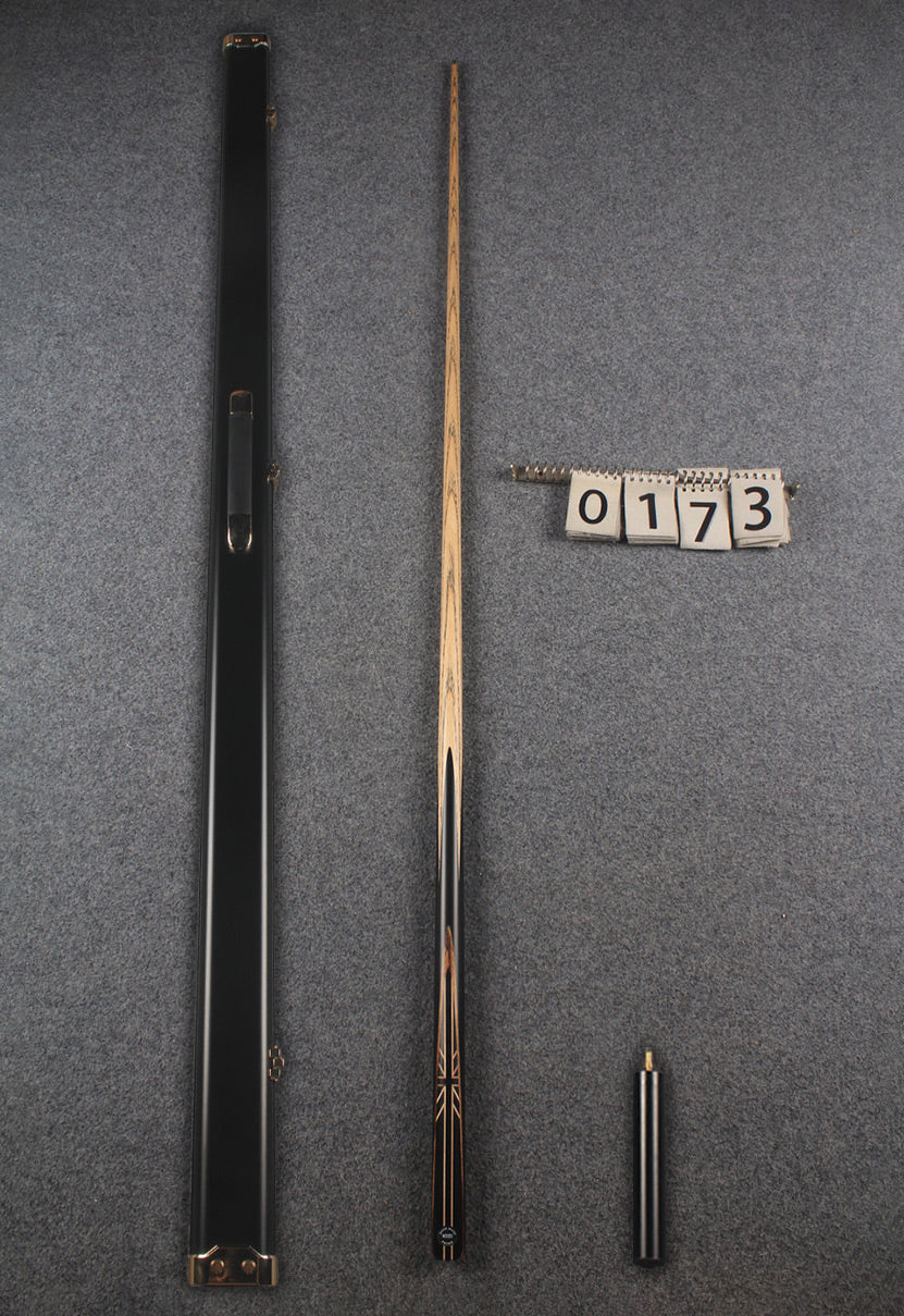 1 piece ash english pool cue # 173