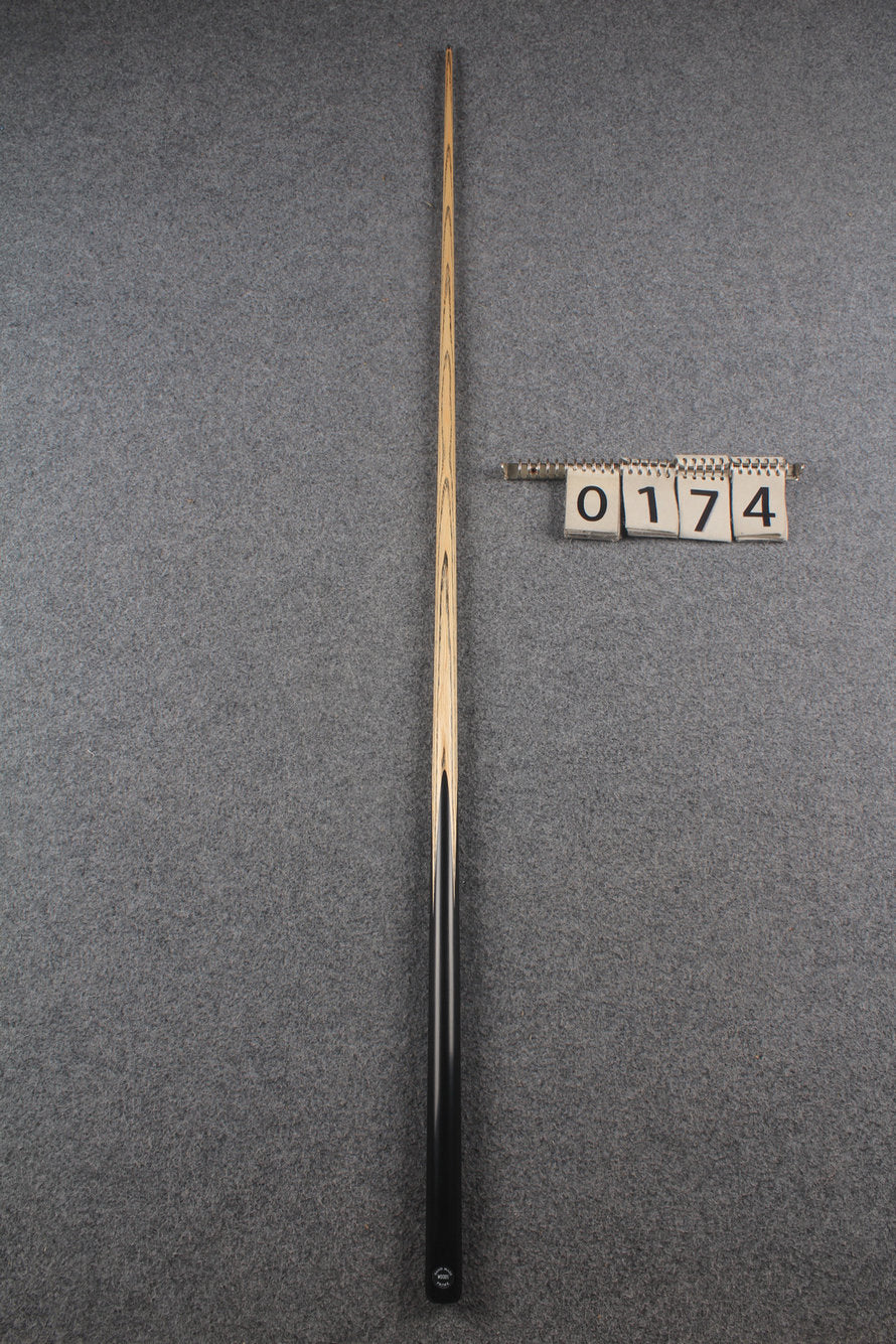 1 piece ash english pool cue # 174