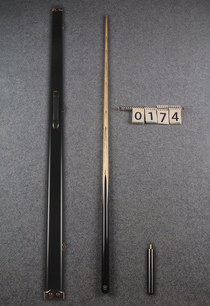 1 piece ash english pool cue # 174