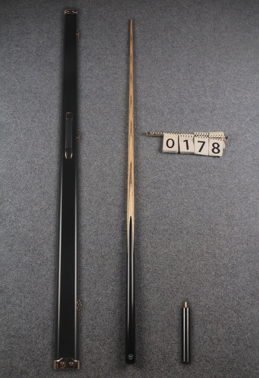 1 piece ash english pool cue # 178
