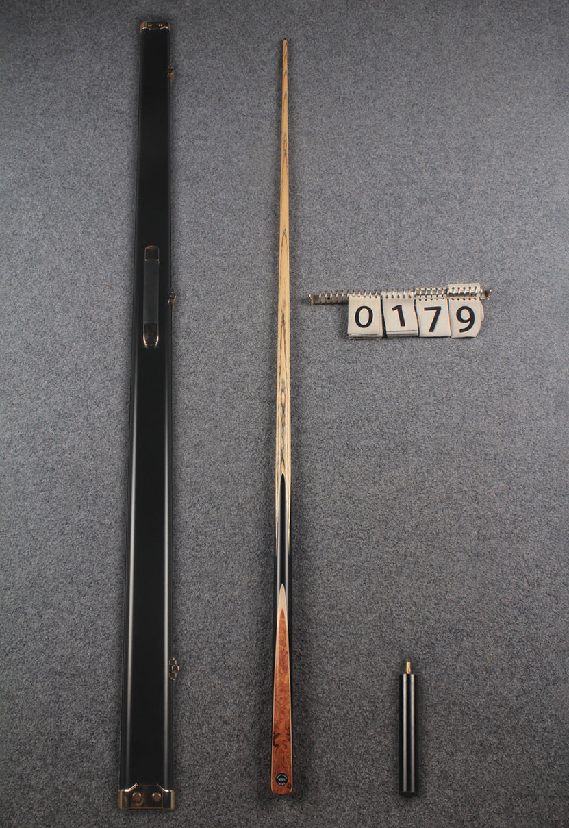 1 piece ash english pool cue # 179