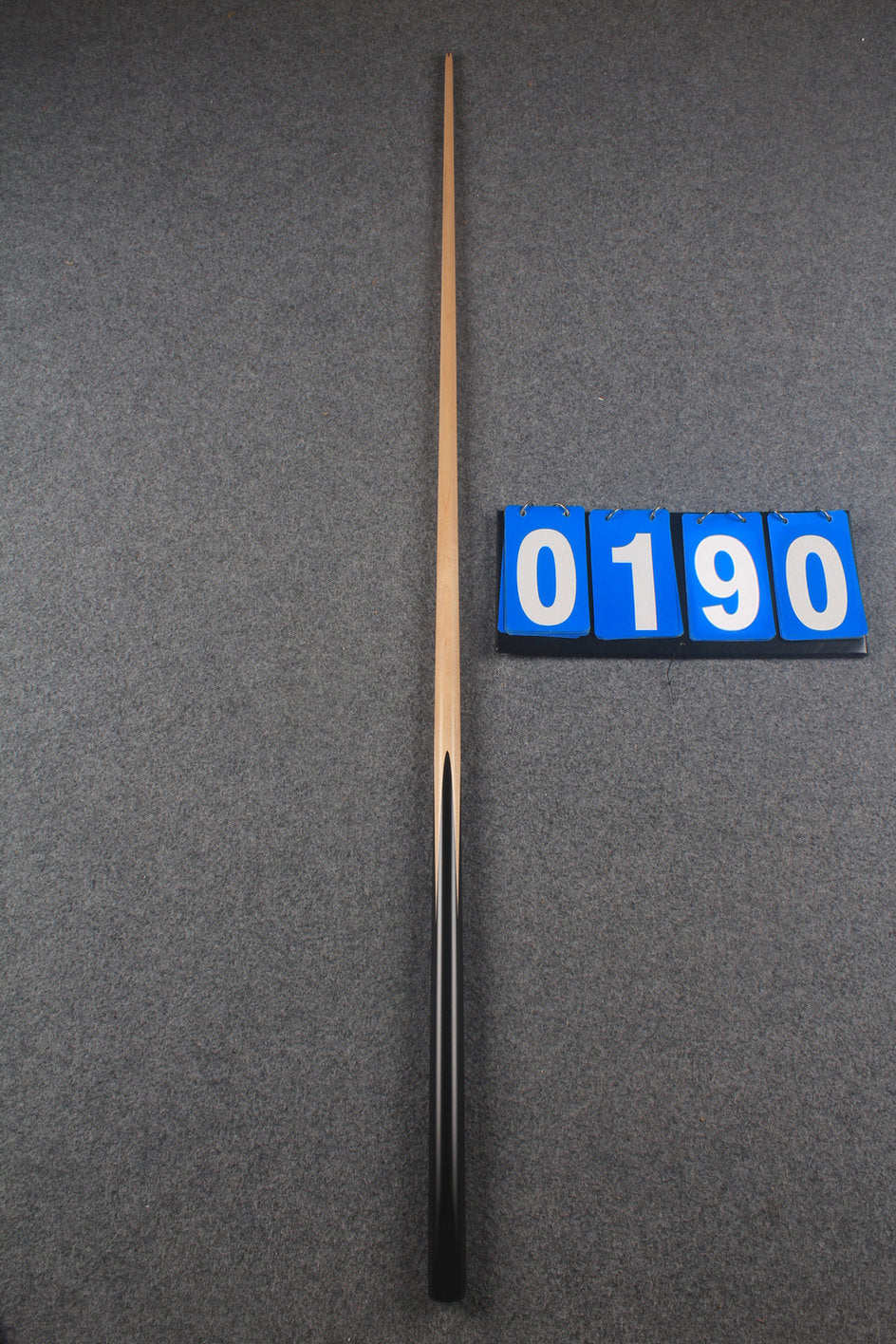 ★★★ 1 piece maple snooker cue # 190