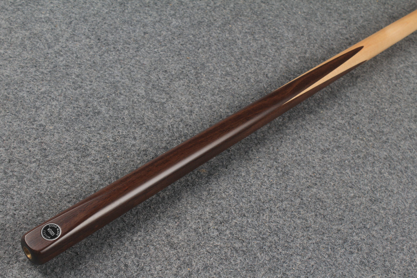 Exclusive 1 piece maple snooker cue #193 woods custom cue