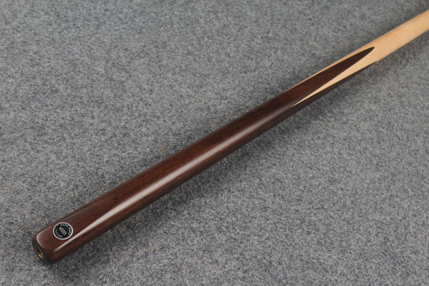 Exclusive 1 piece maple snooker cue #194 woods custom cue