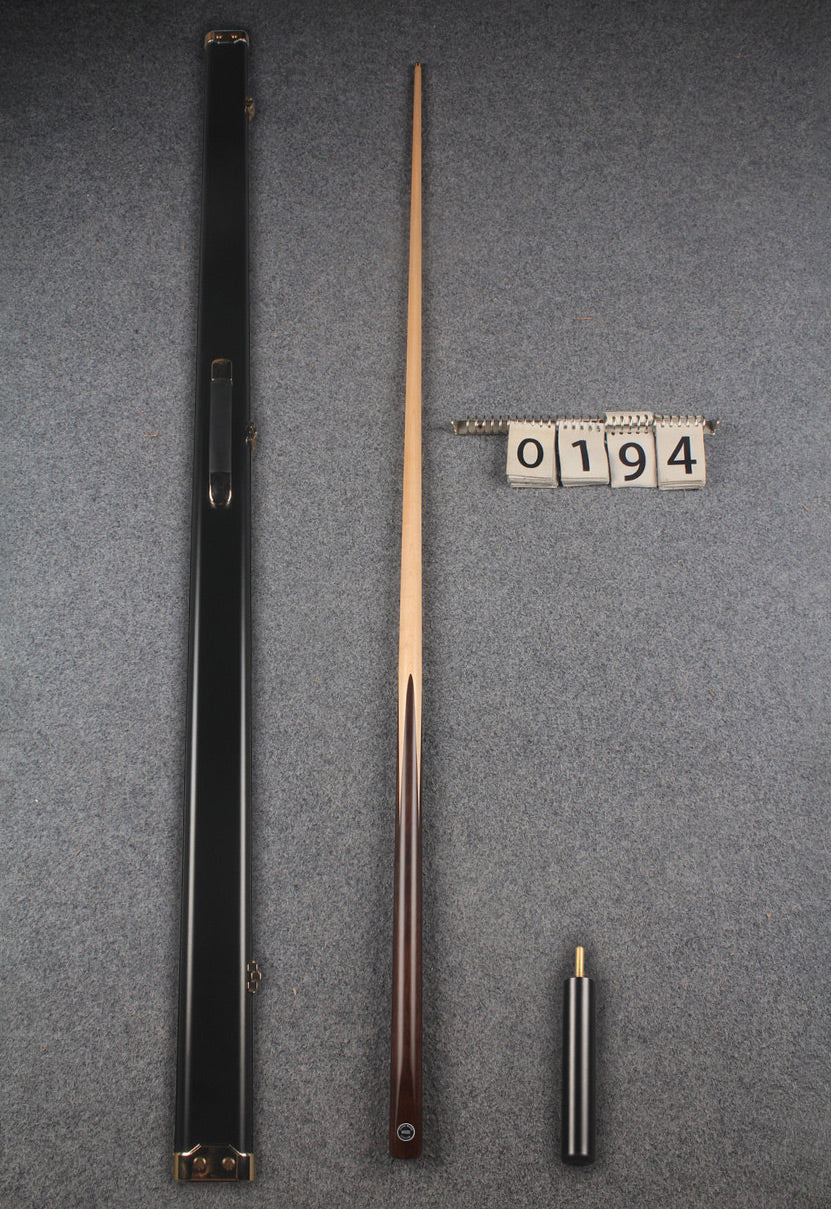 Exclusive 1 piece maple snooker cue #194 woods custom cue