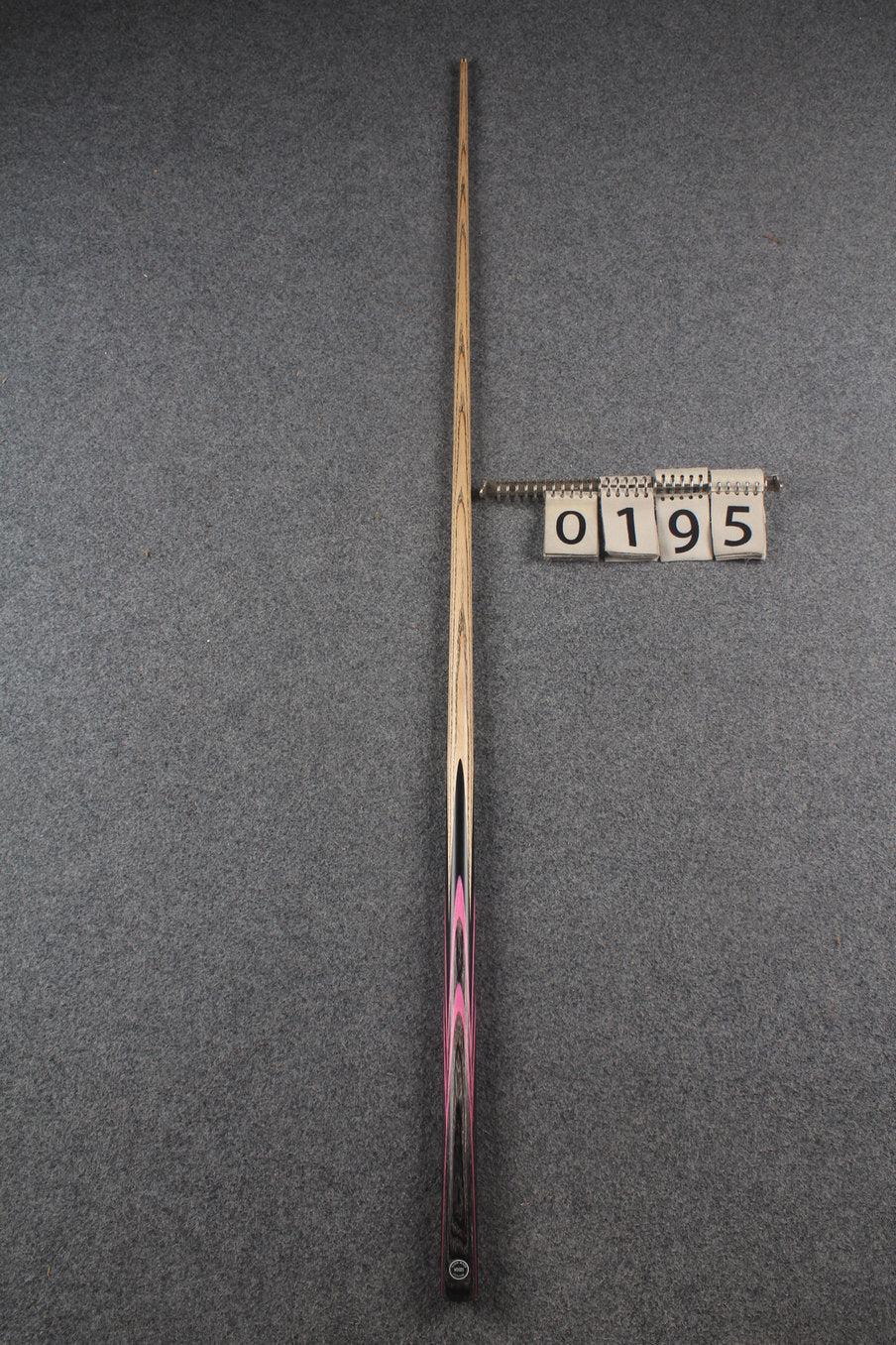 1 piece ash snooker cue #195 woods custom cue