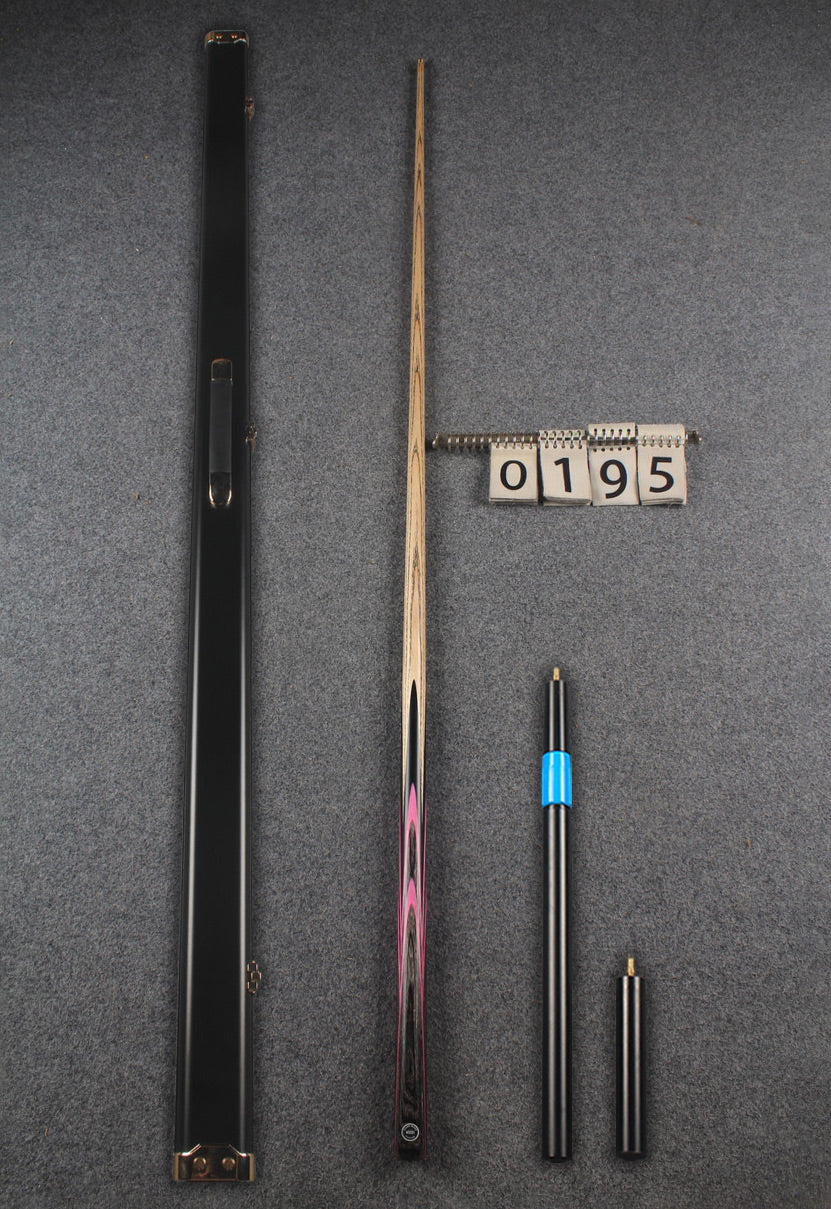 1 piece ash snooker cue #195 woods custom cue