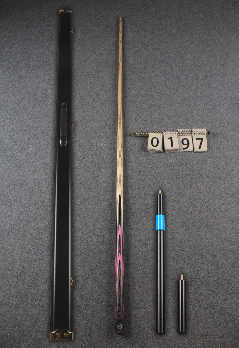 1 piece ash snooker cue #197 woods custom cue