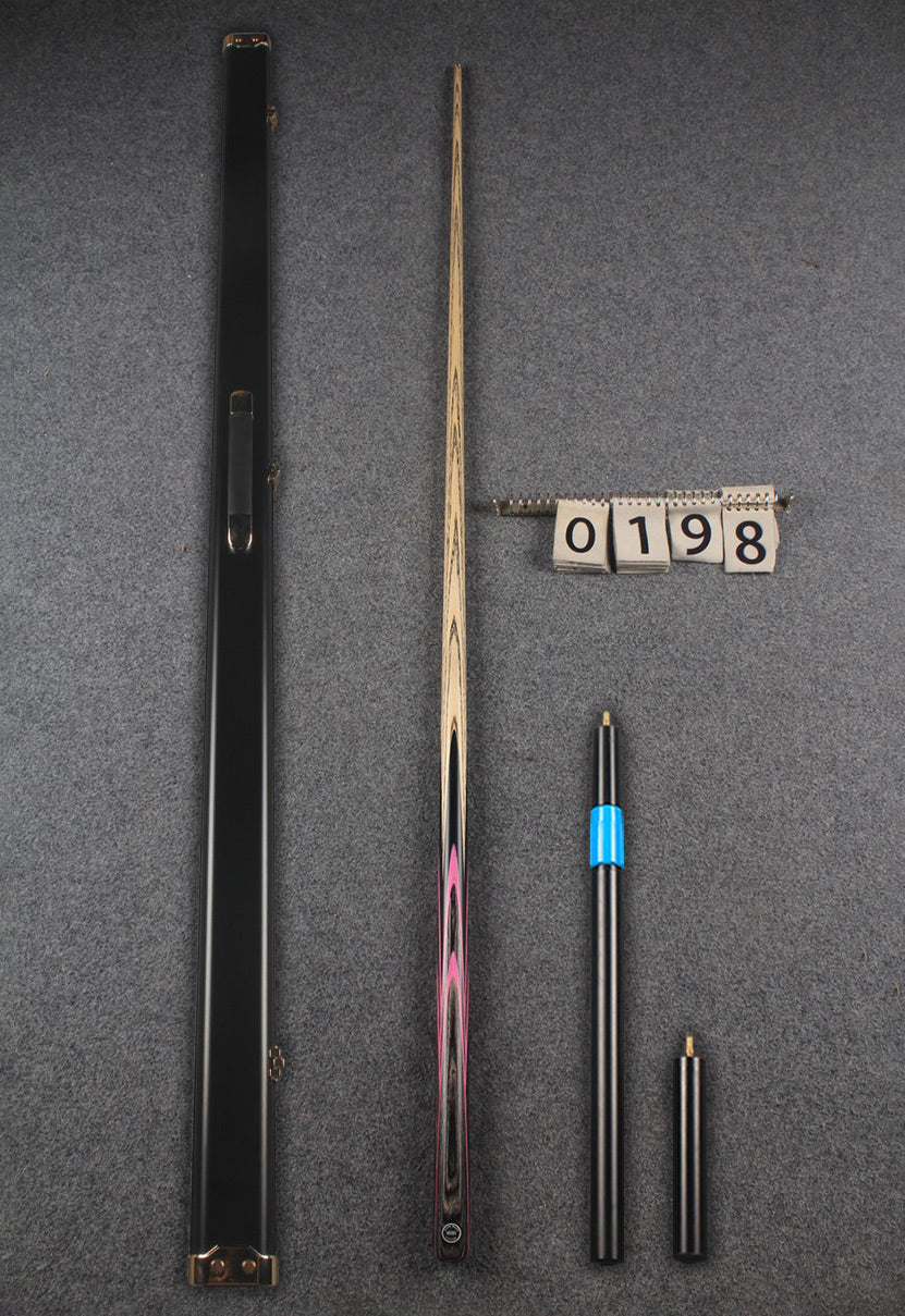 1 piece ash snooker cue #198 woods custom cue