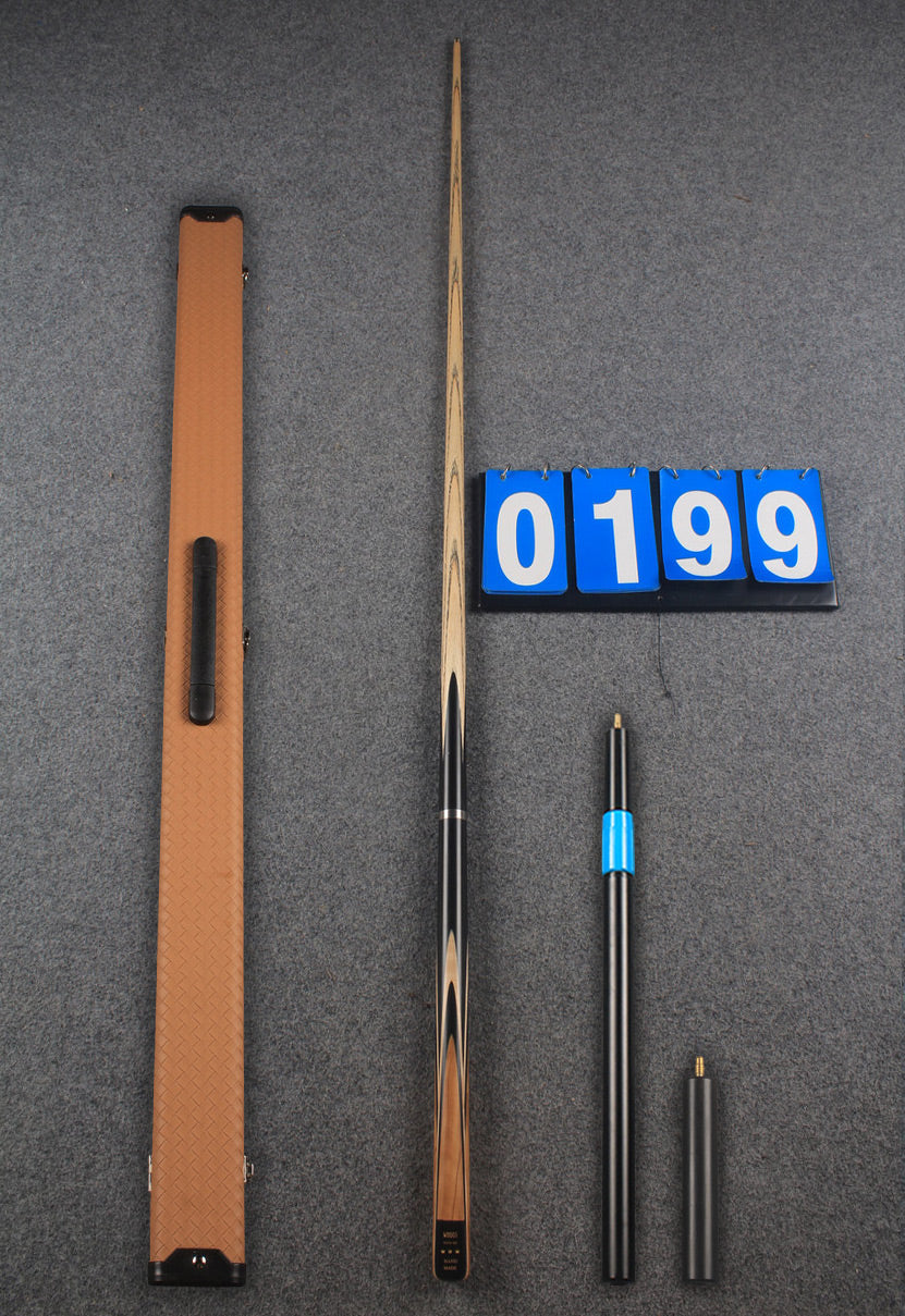 ★★★ 3/4 handmade ash snooker cue # 199 WOODS CUES