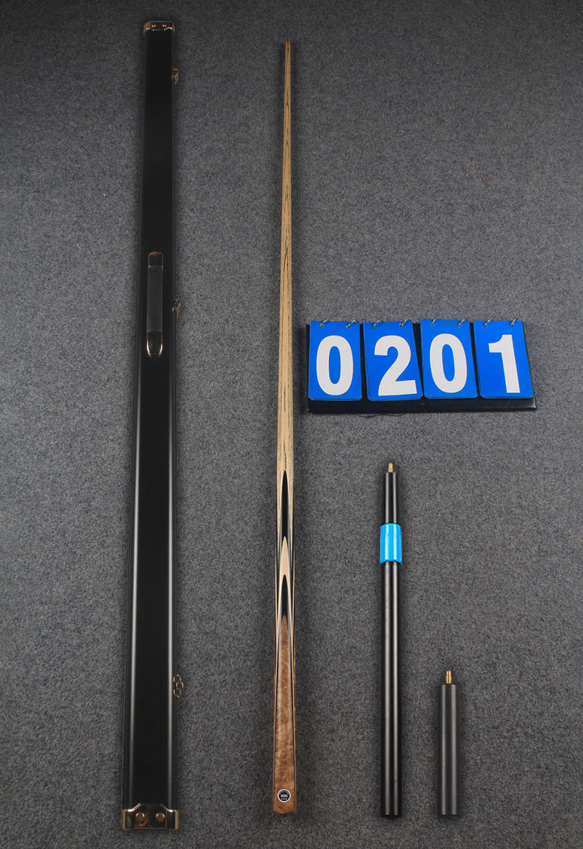 ★★★ 1 piece ash snooker cue # 201 WOODS CUES