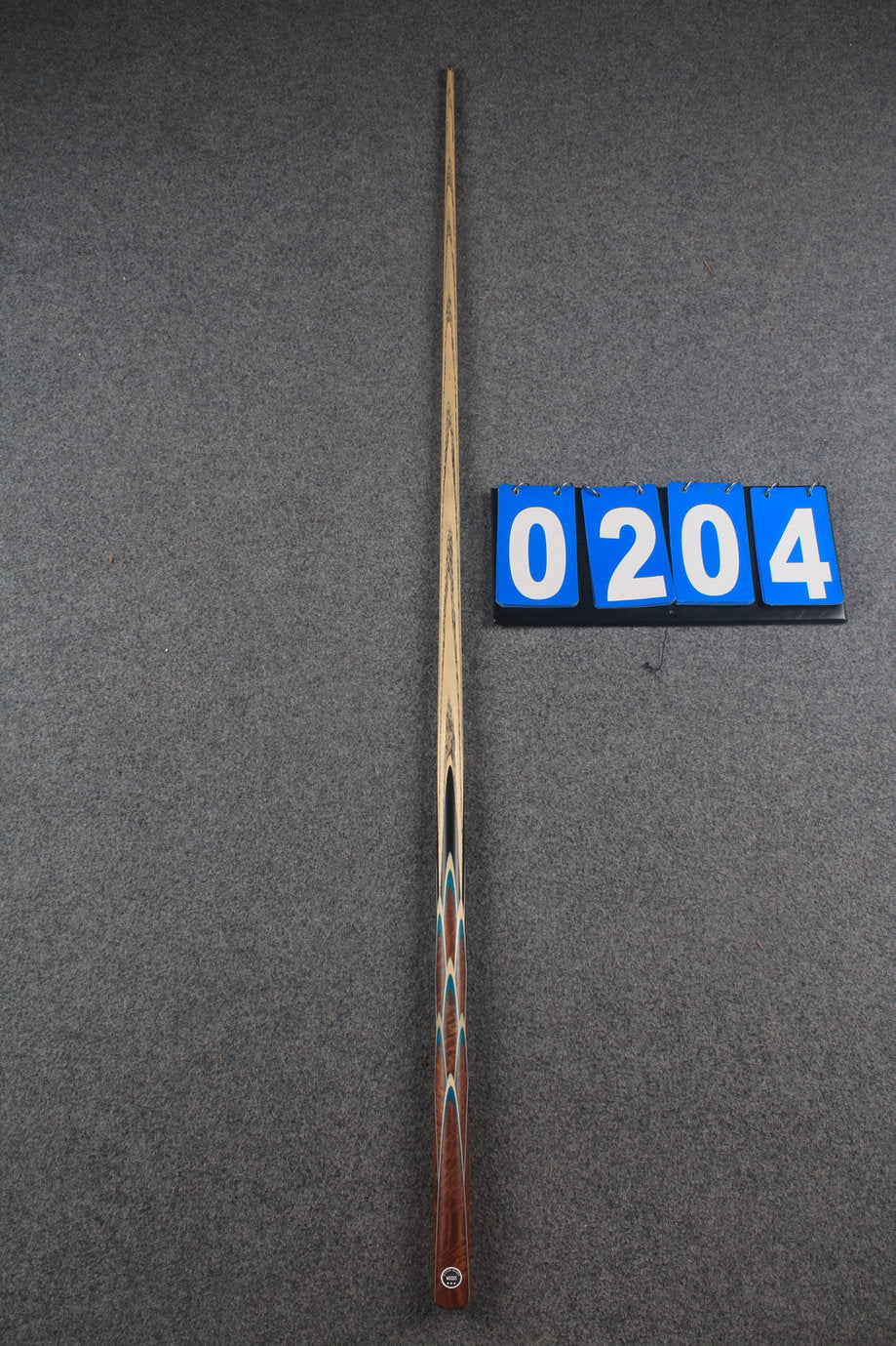 ★★★ 1 piece ash snooker cue # 204