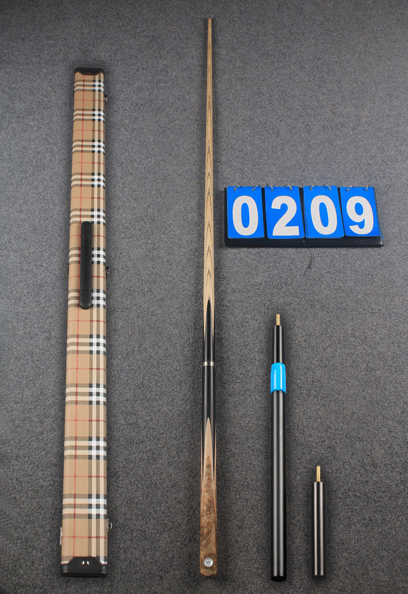 Exclusive ★★★ 3/4 handmade ash snooker cue # 209