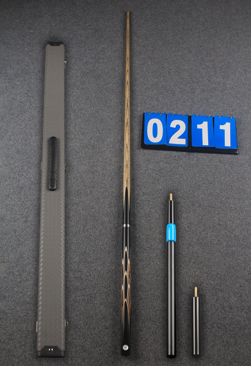 Exclusive ★★★ 3/4 handmade ash snooker cue # 211 WOODS CUES