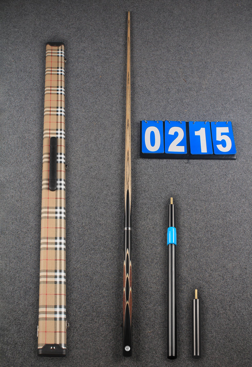 Exclusive ★★★ 3/4 handmade ash snooker cue # 215 WOODS CUES