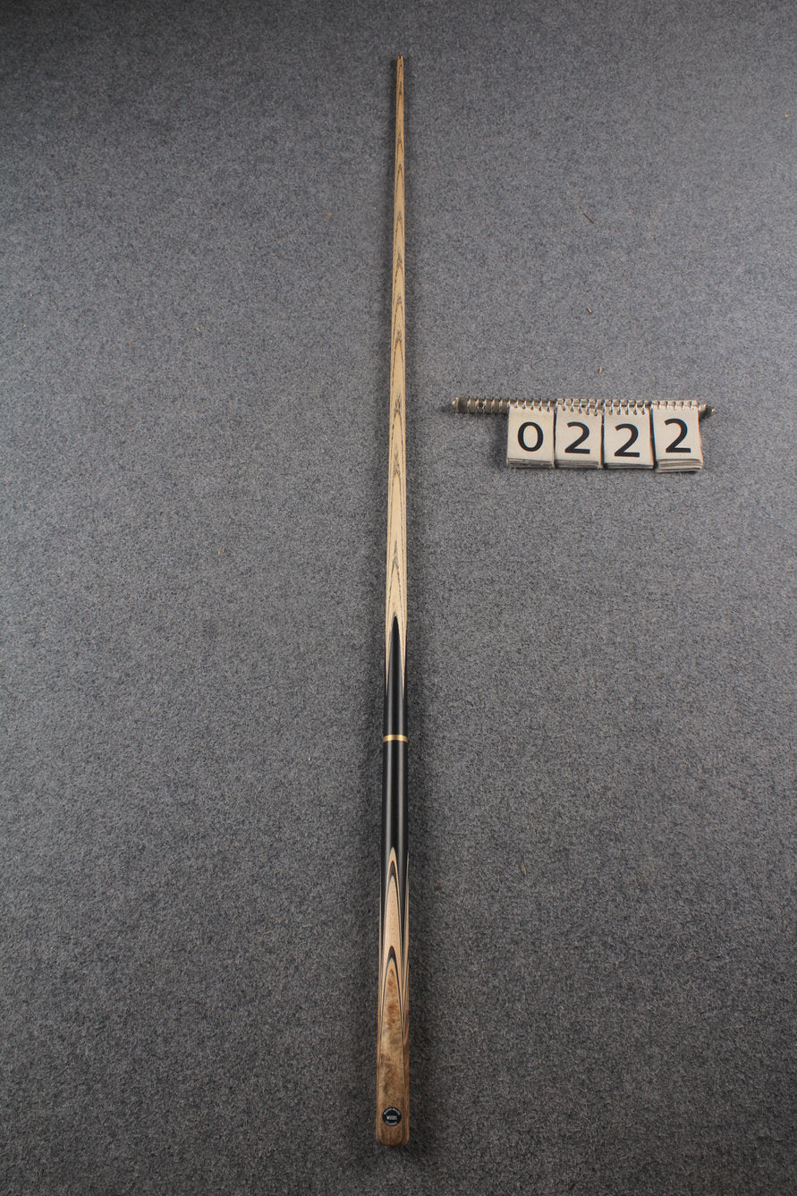 3/4 ash snooker cue #222