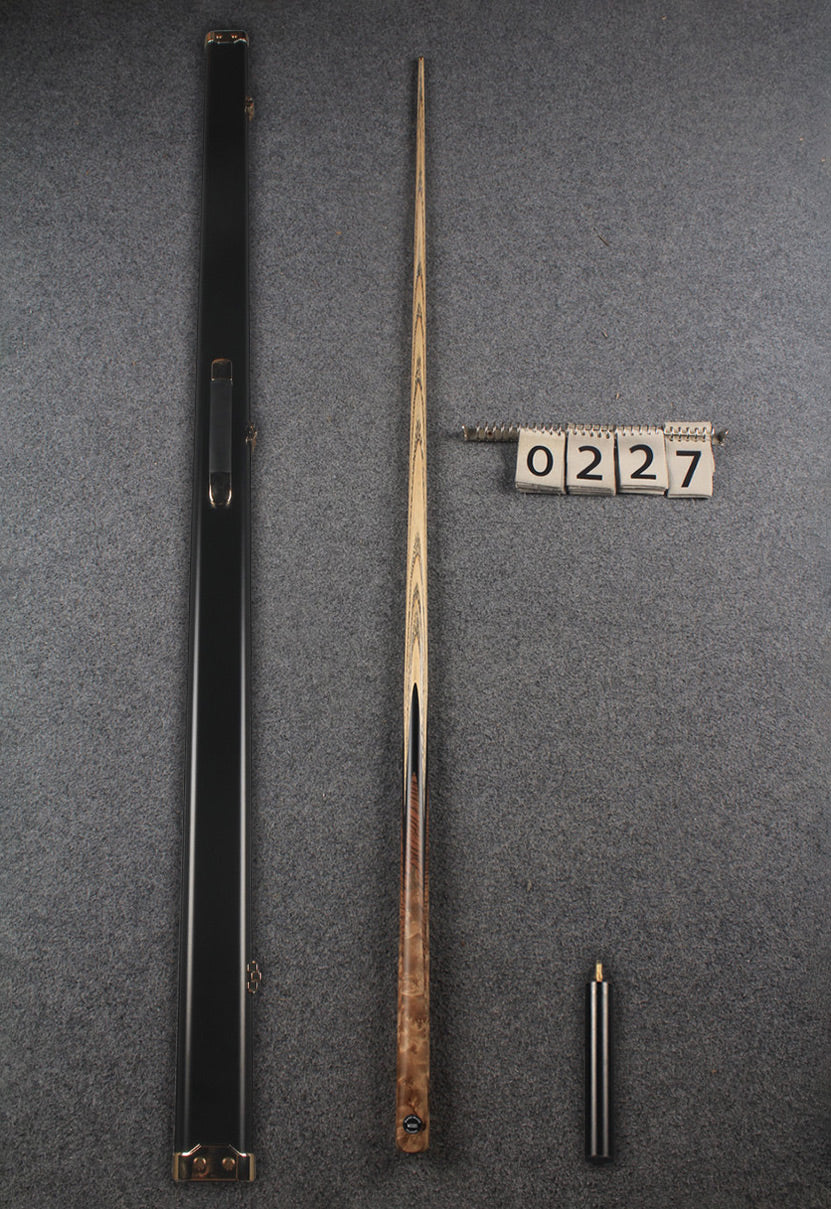 1 piece ash english pool cue # 227