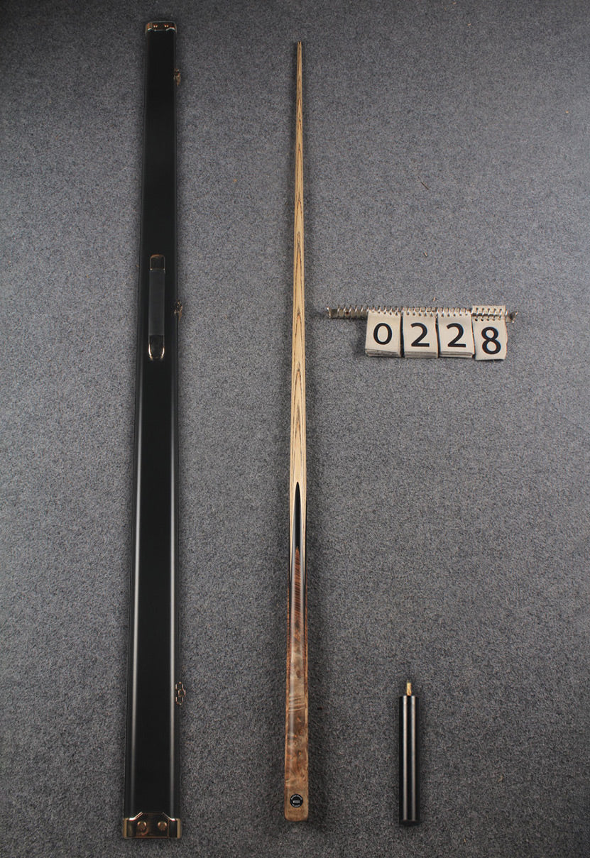 1 piece ash english pool cue # 228