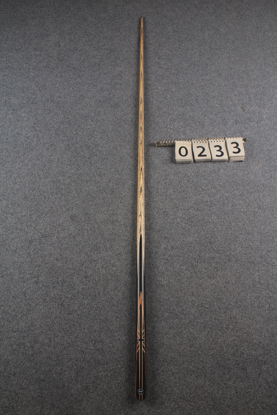 1 piece ASH english pool cue + break cue + case # 233