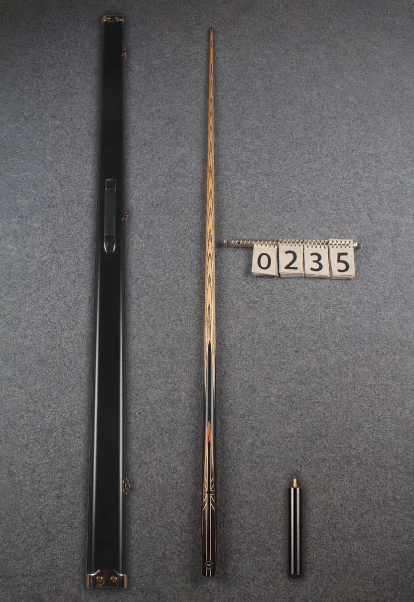 1 piece ash english pool cue # 235