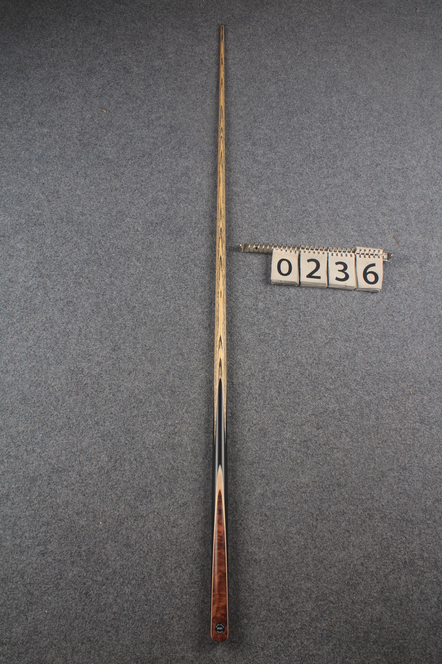 1 piece ash english pool cue # 236