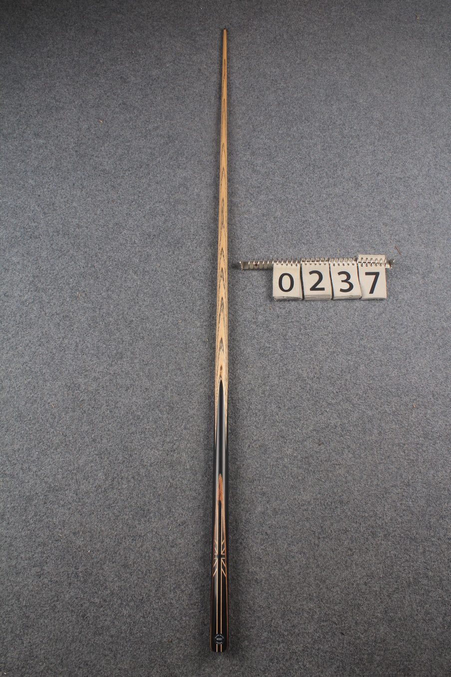 1 piece ash english pool cue # 237