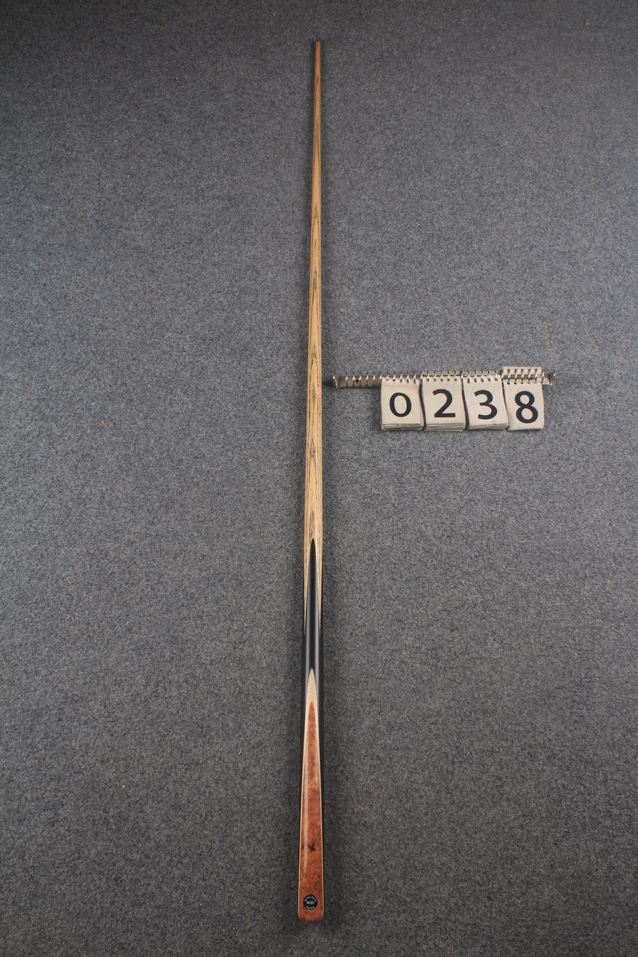 1 piece ash english pool cue # 238